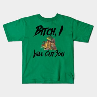 Tonberry Final Fantasy Bitch, I Will Cut You Kids T-Shirt